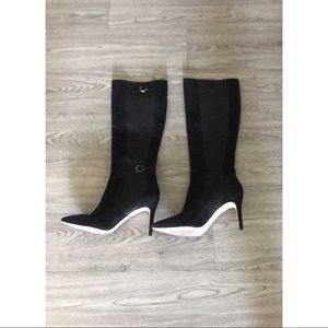 Black Suede Boots